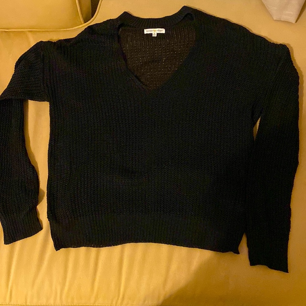 Black sweater bought from Tilly's